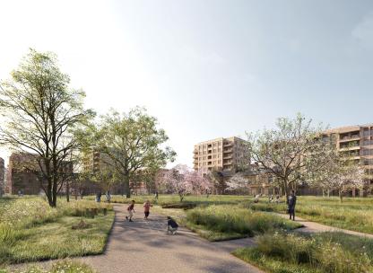 St Anns_Planning CGI Peace Garden Main