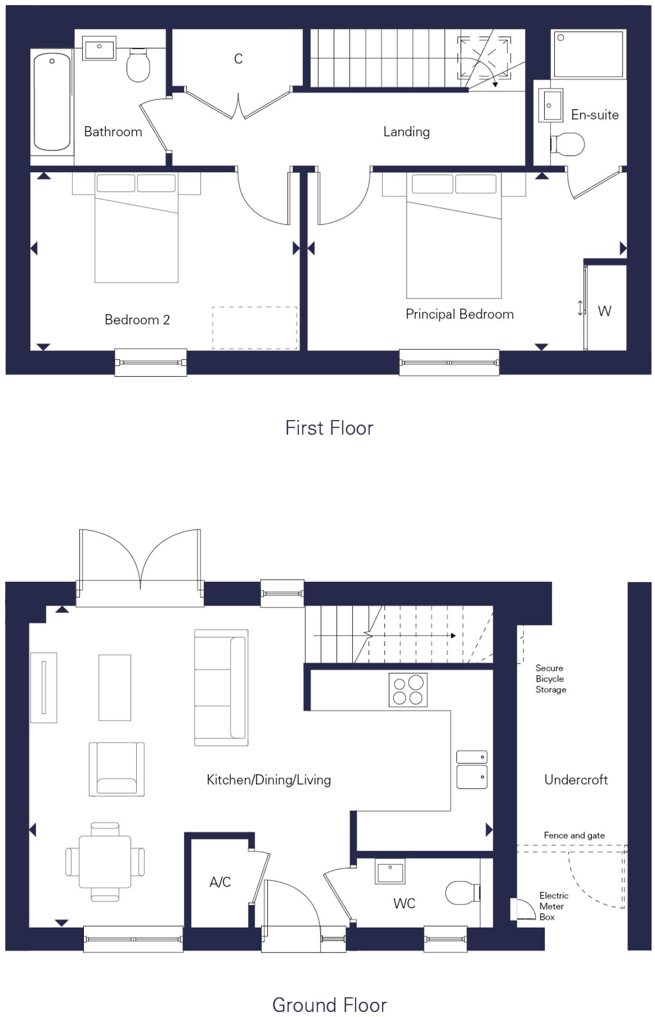 Terraced The Cherry floorplan