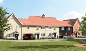 Chesterford Meadows - CGI - Plots 60-63