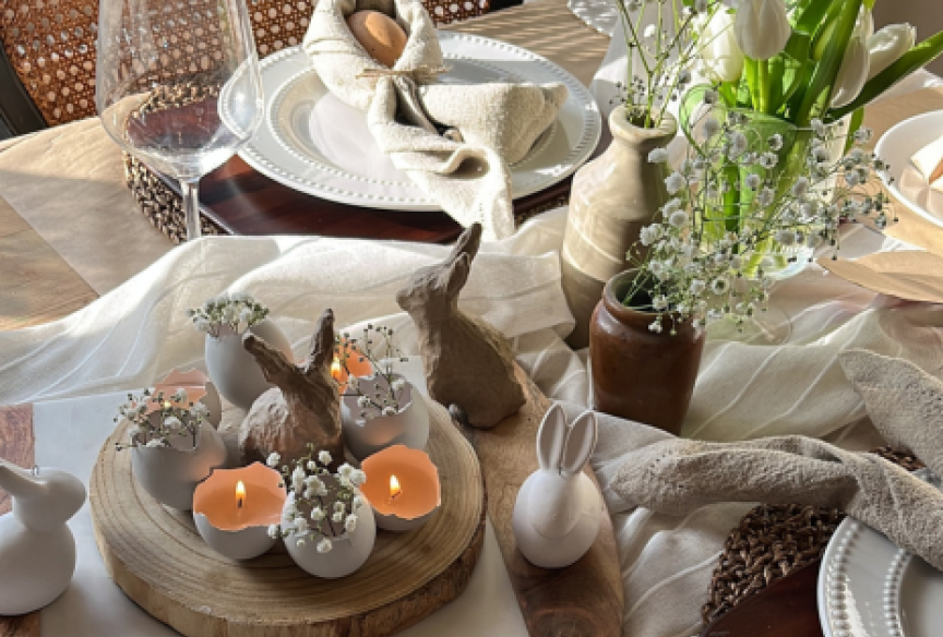 Easter Tablescape